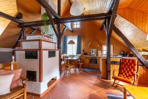 Kuchyň nebo kuchyňský kout v ubytování Loft 18 - mit Sauna- + 10 fotografií