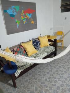 Hostel Brasil Gru的休息区