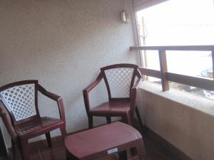A seating area at Apartamentos Viviendas Vacacionales Pozo de La Salud