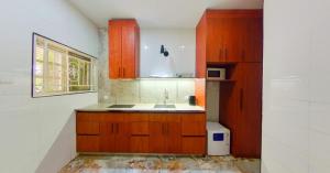 Kuchyň nebo kuchyňský kout v ubytování C apartment