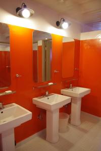 Koupelna v ubytování Baramgot Guesthouse