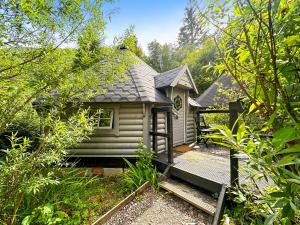 Zahrada ubytování Aos Sí Lodges