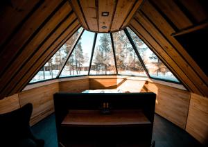 Posezení v ubytování Wilderness Hotel Nangu & Igloos