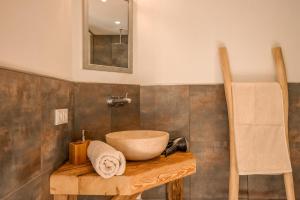 Kúpeľňa v ubytovaní Tirol Chalet Brixen