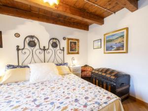 Postel nebo postele na pokoji v ubytování Apartment Casa Orai Mountain View by Interhome