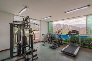 Γυμναστήριο ή/και όργανα γυμναστικής στο Hotel Poblado Alejandria