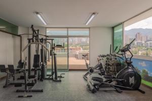 Γυμναστήριο ή/και όργανα γυμναστικής στο Hotel Poblado Alejandria