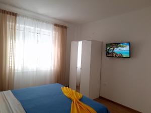 TV a/nebo společenská místnost v ubytování Apartment Banjol 137