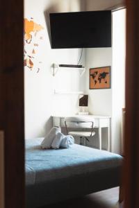 Postel nebo postele na pokoji v ubytování Mina Home