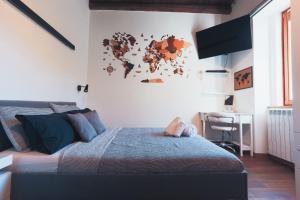 TV a/nebo společenská místnost v ubytování Mina Home