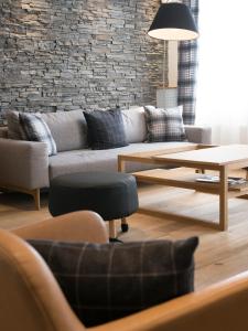 Posezení v ubytování Boutique Hotel Moosegg