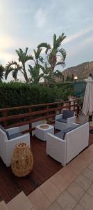 Χώρος καθιστικού στο Casa vacanze Donna Paolina