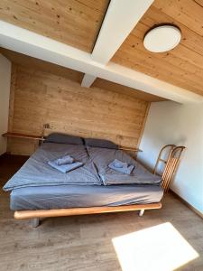 Krevet ili kreveti u jedinici u objektu Chalet Luegistal