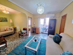 Posezení v ubytování Full equipped and comfortable apartment with WiFi