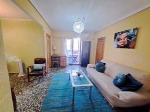 Posezení v ubytování Full equipped and comfortable apartment with WiFi