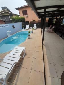 阿瓜達丰泰旅館游泳池或附近泳池