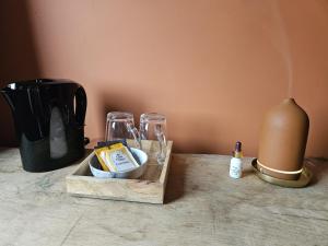 Nápoje v ubytování Buteo chambres d'hôtes & espresso