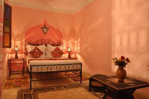 Cama o camas de una habitación en Riad La Famille