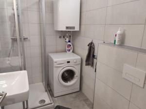 Kúpeľňa v ubytovaní Ferienwohnung Griffen