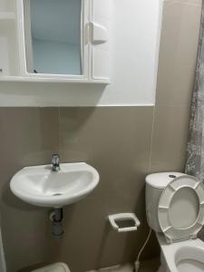 Koupelna v ubytování Hostel HA1