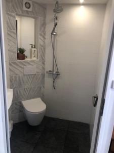 Koupelna v ubytování "Les Logis d'Argent" Chambre d'hôte avec WC, SDB, TV, Wifi, Option Petit Déjeuner , Parking