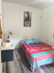 Postel nebo postele na pokoji v ubytování LA CASA DE DON MATILDE h3