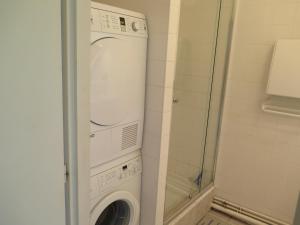 Et badeværelse på Apartment Location Les balcons de La Mauselaine