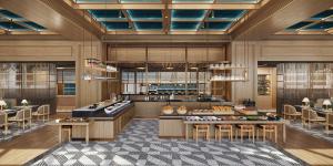 Restaurace v ubytování JW Marriott Auckland