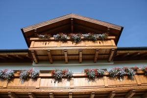 Balkón nebo terasa v ubytování Resort Amadeus-Landhaus Amadeus