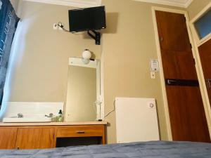 TV a/nebo společenská místnost v ubytování Merrylees Hotel