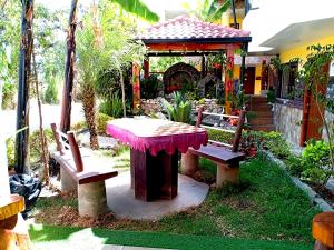 Zahrada ubytování Hostal Mariscal Sucre