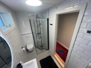 Ένα μπάνιο στο Apartments Bergen with sea view!