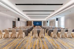 Zona de negocis o sala de conferències de Mehood Lestie Hotel Dongguan Chang'an
