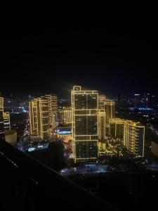 Γενική άποψη της πόλης Μανίλα ή θέα της πόλης από  αυτό το διαμέρισμα