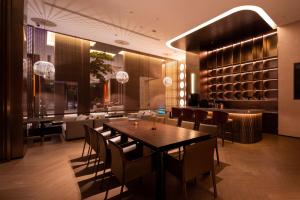 Posezení v ubytování Maison New Century Hotel Cixi Hangzhou Bay