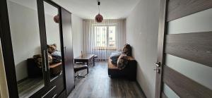 Χώρος καθιστικού στο Apartament Tkaczy