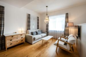 Istumisnurk majutusasutuses Hotel Edelweiss