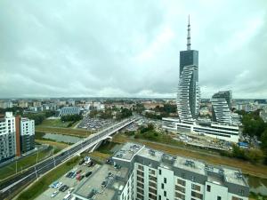 Výhľad na mesto Rzeszów alebo výhľad na mesto priamo z apartmánu
