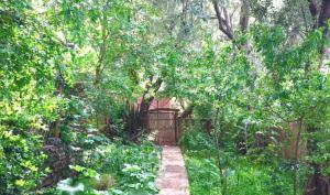 Taman di luar Atlas Mountains Retreat