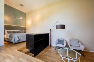 Voodi või voodid majutusasutuse Hotel Edelweiss toas