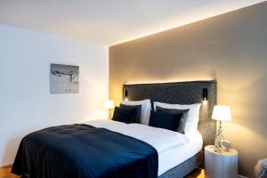 Voodi või voodid majutusasutuse Hotel Edelweiss toas