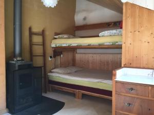 Ένα ή περισσότερα κρεβάτια σε δωμάτιο στο Apartment da Gabriela