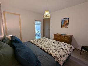 Gîte Clémathite客房内的一张或多张床位