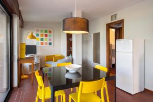 Køkken eller tekøkken på Watercolor Loft