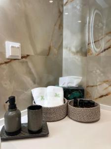 Koupelna v ubytování Anna's Home