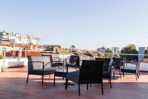Балкон или терраса в Hotel Laitau