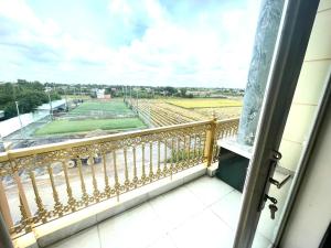 Balkón nebo terasa v ubytování HALA Hotel