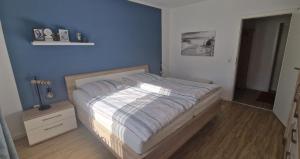 Postel nebo postele na pokoji v ubytování Ferienwohnung Sendelbeck