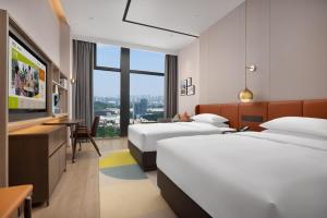 Fotografie z fotogalerie ubytování Home2 Suite by Hilton Guangzhou Huangpu Science City v Kantonu