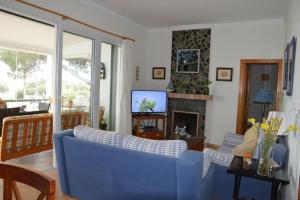 Χώρος καθιστικού στο Casa Verde